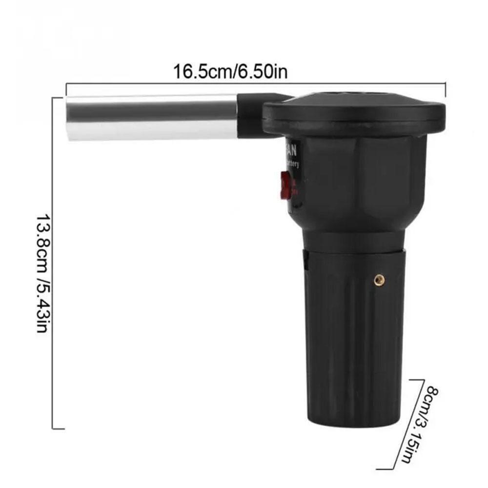 BBQ Grill Accessories Portable Bellows Fire BBQ Ventilator BBQ Fan Handheld Air Blower BBQ Blower