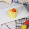 Foam Like Waffle Cake Squishy Glossy Topping Pastry Look Slow Rising Squishy Realistic Cute Soft Bread Squishy Stress Relief
