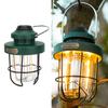 Retro LED Camping Lantern Portable Multifunctional Rechargeable Tent Light for Outdoor