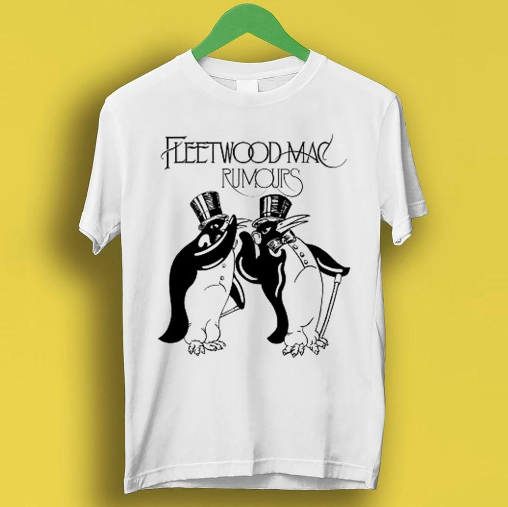 Fleetwood Mac Penguins Rock Band Music Best Seller Gift Tee T Shirt P2830