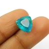 Trillion Shape Bluish Green 5.75 Ct Natural Sapphire Loose Gemstone CERTIFIED P-939-S