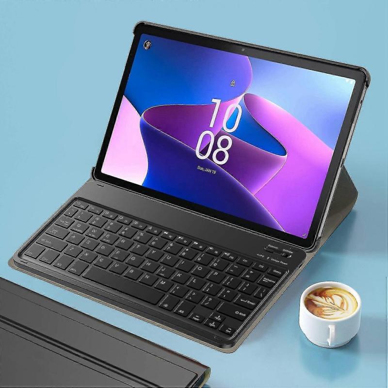 For Lenovo Tab M10 (gen 3) Tb-328fu/tb-328xu Case With Bluetooth Keyboard Shockproof Stand Leather C