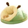Warm and breathable small dog kennel bed Beautiful and cute dog and cat sleeping bag with unique Foldable and washable pet house
