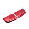 2Pcs Car Electronic Handbrake Hand Brake Button Sticker Cover Trim Accessories