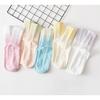 Yoga-Socken, mittellange gekämmte Baumwolle, rutschfeste Bodensocken aus Silikon, Fitness-Pilates, Damen-Fitness-Aerobic-Socken
