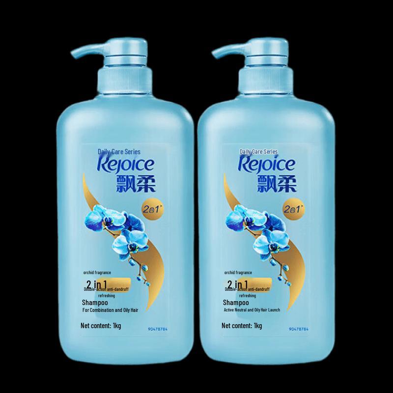 Rejoice Anti-Dandruff Refreshing Daily Care Shampoo (2x1000g Family Pack)