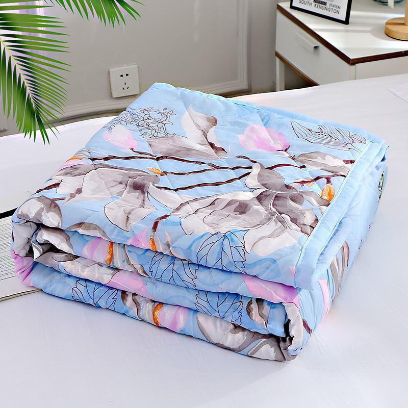 Spring Summer Thin Quilt Comfortable Single Double Blanket Quilts for Children Adults