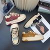 Thick-soled spring new heightening casual soft-soled bread shoes sports board shoes