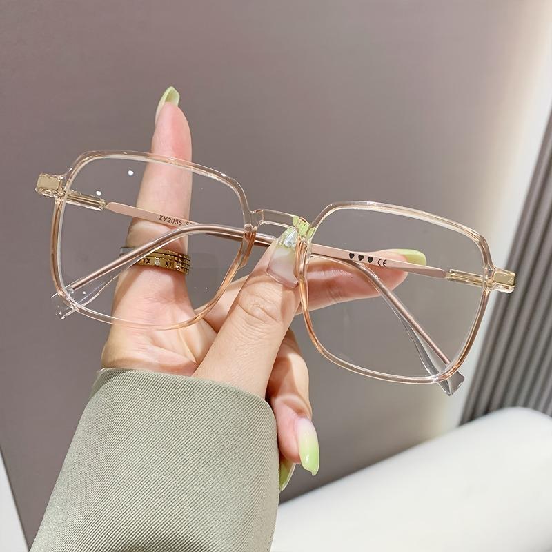 3 Pairs of Anti-blue Light  Reading Glasses Trendy Women's Makeup Artifact Large Frame Glasses Frame Fashion Reading Glasses