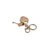 Backpack Pendant Packaging Decoration Crystal Key Pendant Keys Holder Love Heart Keychain Key Ring