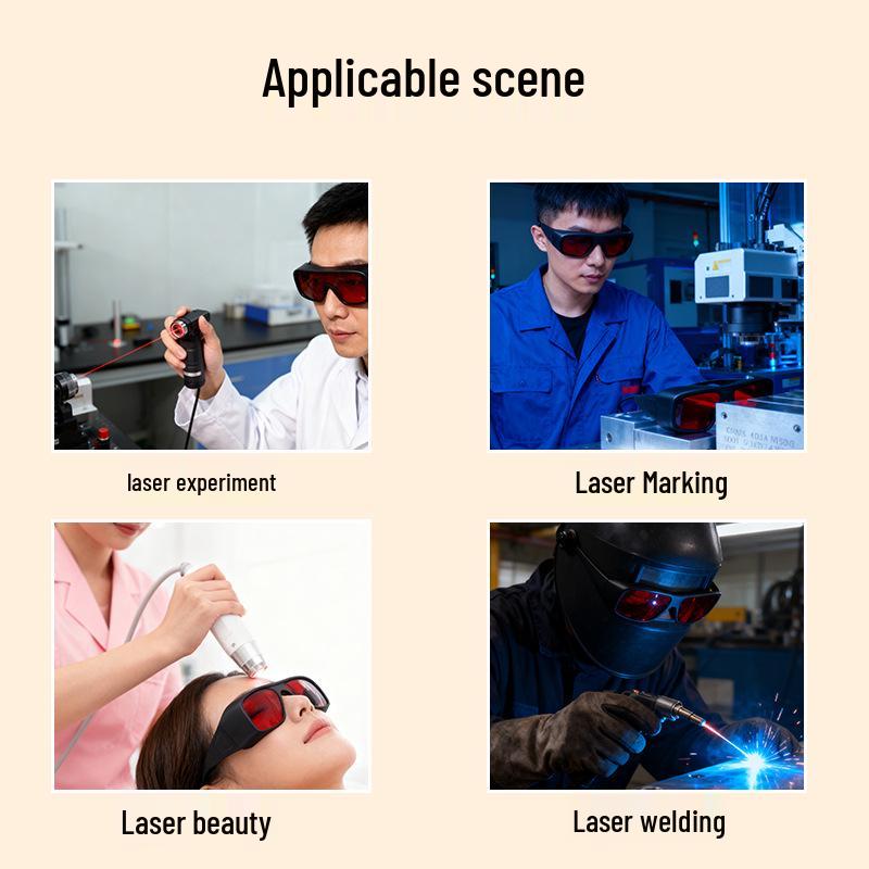 Infrared Laser Protection Goggles for Industrial 1064nm Engraving, Cutting, Marking, and Welding Safety
