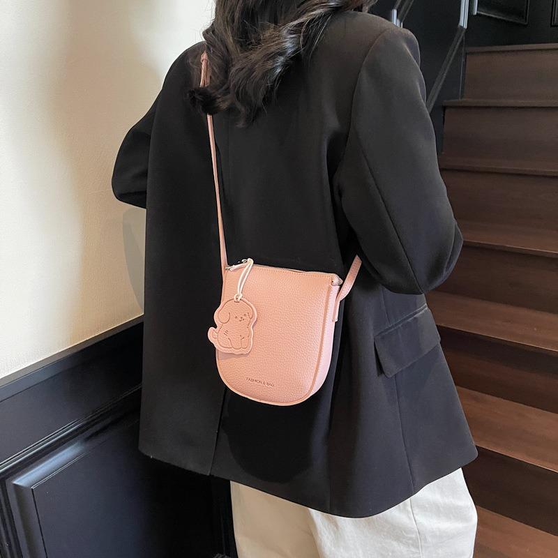Summer Small Fresh Trend Saddle Bag New Simple Fashion Shoulder Bag High Sense Versatile Women's Bag
