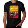 Vuelta A Espana Vintage Bicycle Racing Print Tshirt Large Size Basic Casual Tshirt