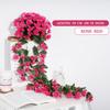 Violets Artificial Flower Rattan Fake Plant Vine Decoration Wall Hanging Roses Flowers for Home Wed Party interior outdoor Decor