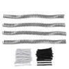 100PCS Spiral Binding Coils 16mm Diameter 48 Teeth 4:1 Binder Combs Spines for  Paper