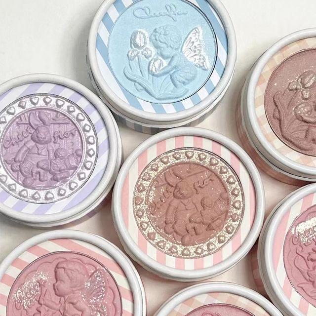 CHEERFLOR - Angel Gallery Series Angel Embossed Blusher - 6 Colors CFR1194 Bean Paste - 6g