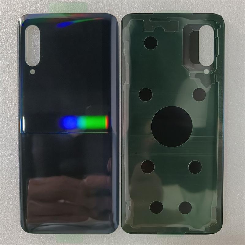 

Back Glass Battery Cover Rear Door Housing for Samsung Galaxy A90 SM-A908B Black No Lens