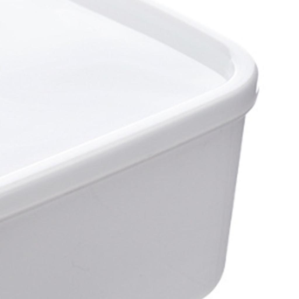 1400ml Food Container with Seal Lid Microwave Safe Leak Proof Rectangular Shaped Food Storage Box