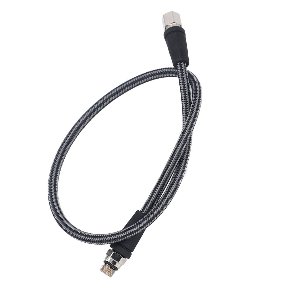 Diving High Pressure Regulator Hose Professional Carbon Fiber Woven Flexible Safe Scuba Diving High Pressure Hose 65cm