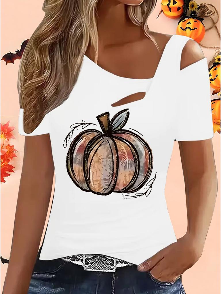 Women's Loose  Halloween and Christmas Gift Tops Blouse Shirt