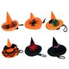 Halloween Cute Witch Hat Shape Hat for Dogs Cat Dress Up Supplies Pet Accessory