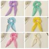 Bow Luminous Hair Bands Scrunchies Ribbon Light Up Rubber Band Headwear   Girls