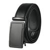 Men's Belt Genuine Leather Automatic Buckle Cowhide Belt Men's Business Casual Simple and Versatile Middle Aged and Young Trendy Belt Men
