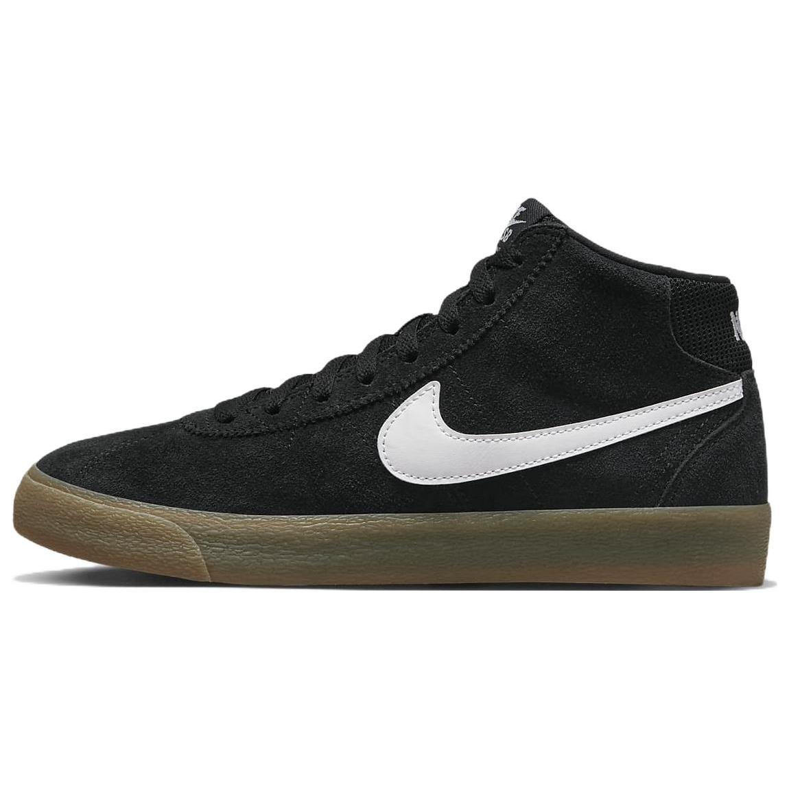 (WMNS) Nike SB Bruin High  Black White Gum  Women s DR0126-002 EU 35.5
