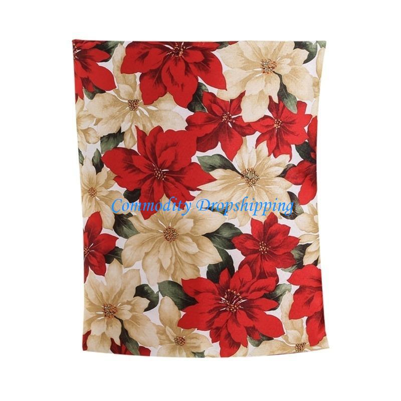 Y5JC Christmas Chair Cover Christmas Decoration for Living Room Home Chair Back Cover