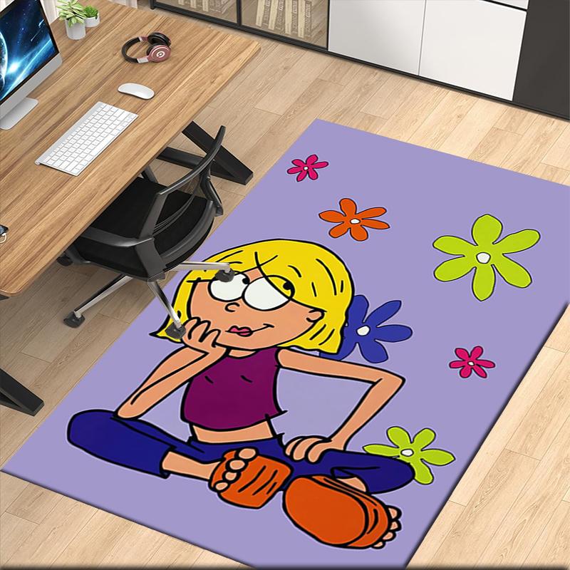 Lizzie McGuire Printed Carpet, for Office Chair Living Room Bedroom Kitchen Room Decor Gifts.