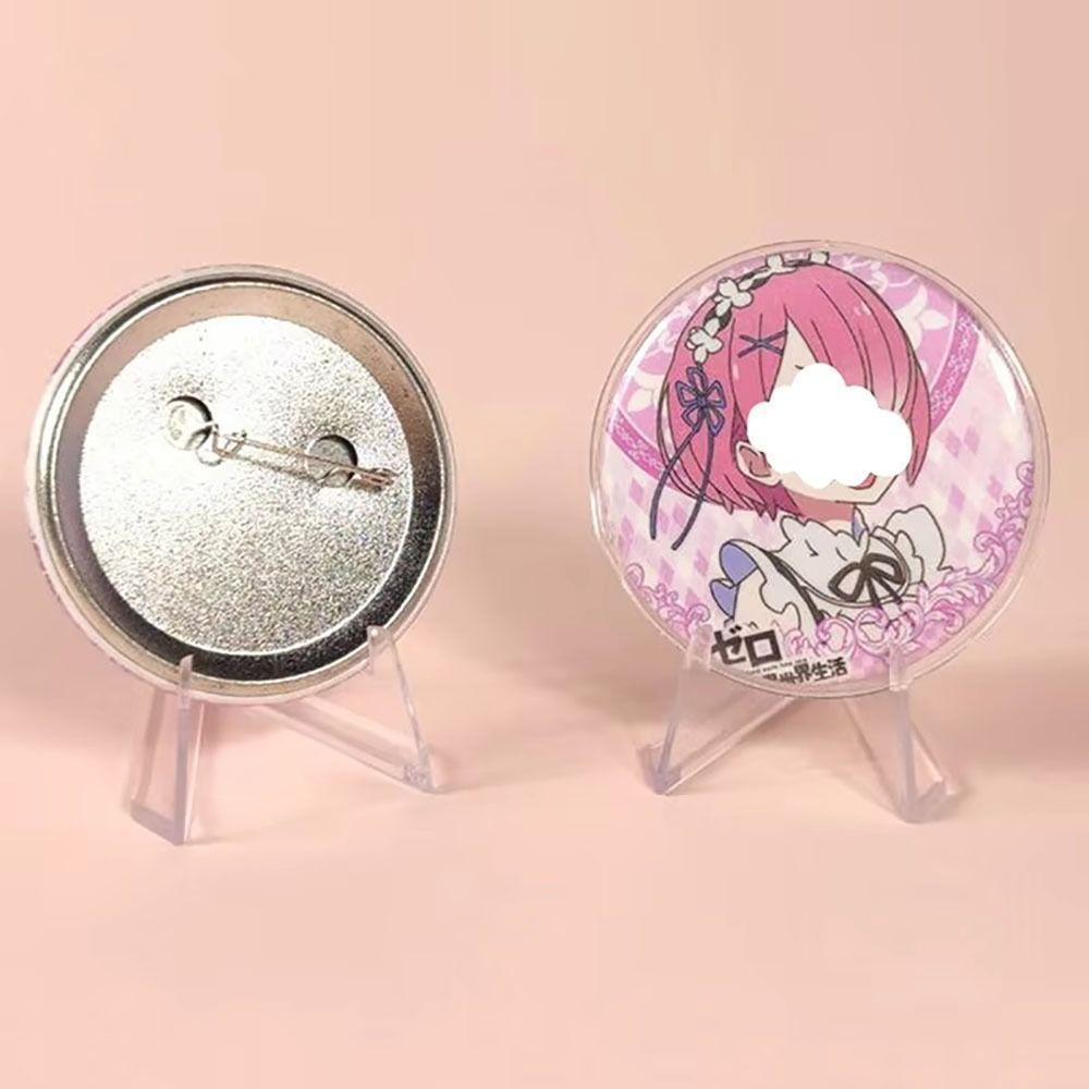 10Pcs New Transparent Ita Bag Pins Decoration Storage Case Badge Protector Protective Sleeve Cartoon Pin Case For Anime Badge