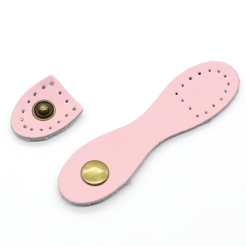 Metalinis užsegamas odinis sagtis rankinės piniginės kortelių paketas rankų darbo „pasidaryk pats“ priedai