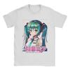 Hatsune Miku Anime Harajuku Print T-Shirt Y2K Men's Women's Casual Short Sleeve Crew Neck Cotton Tee Unisex Fashion Comfort Top