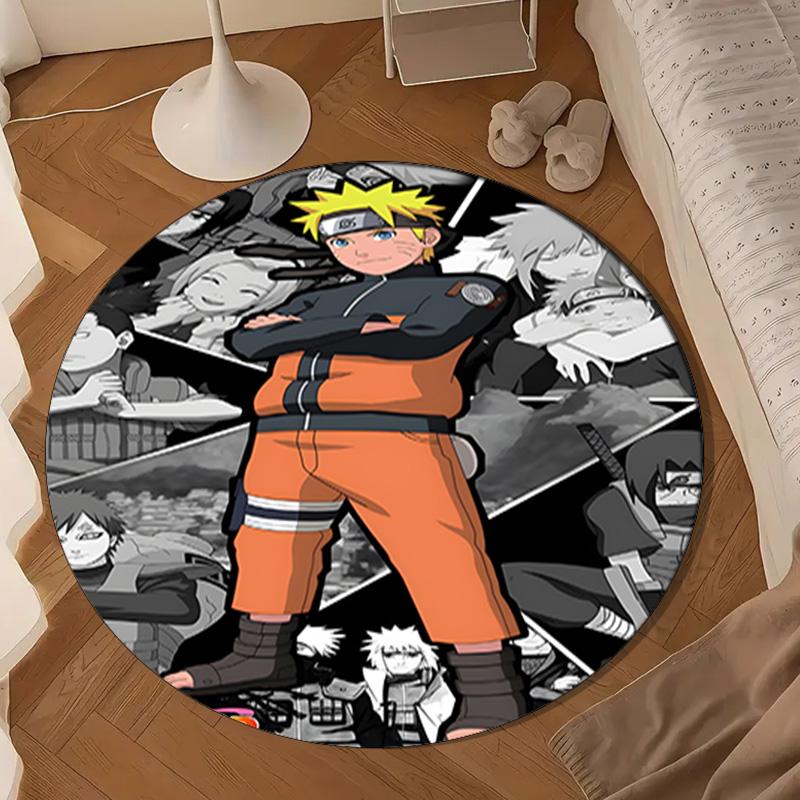 Dark villainous ninja Round Rug for Livingroom,Bedroom, Palyroom, Chair Rug, Area rug, Circle Carpet, Large Size Fan Christmas gift