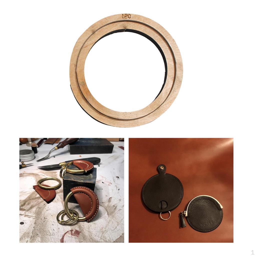 Cutting Dies Leather for Cutter Steel Punch Set Circles Tools Handmade Craft