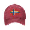 Flag of Orkney Scotland Baseball Cap F Hat Unisex For The Sun black Streetwear Girl Unisexs