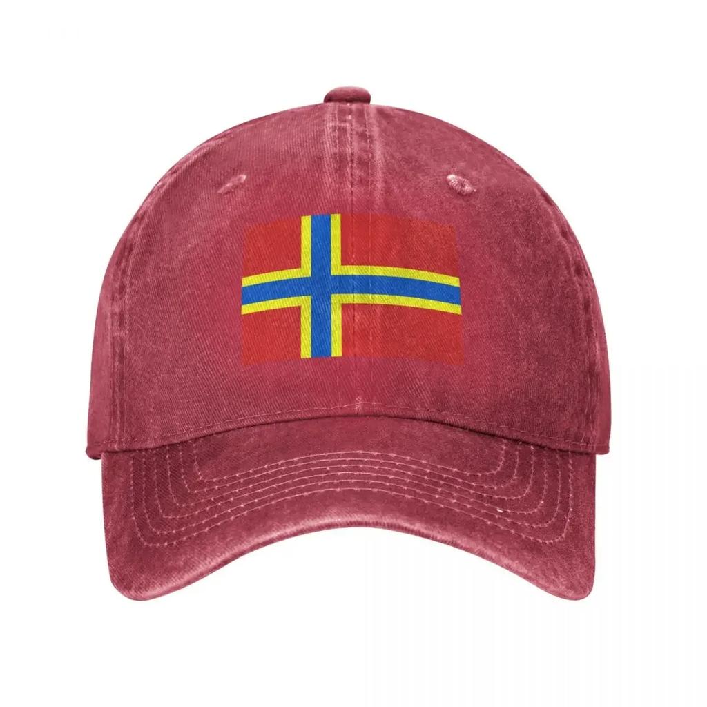 Flag of Orkney Scotland Baseball Cap F Hat Unisex For The Sun black Streetwear Girl Unisexs