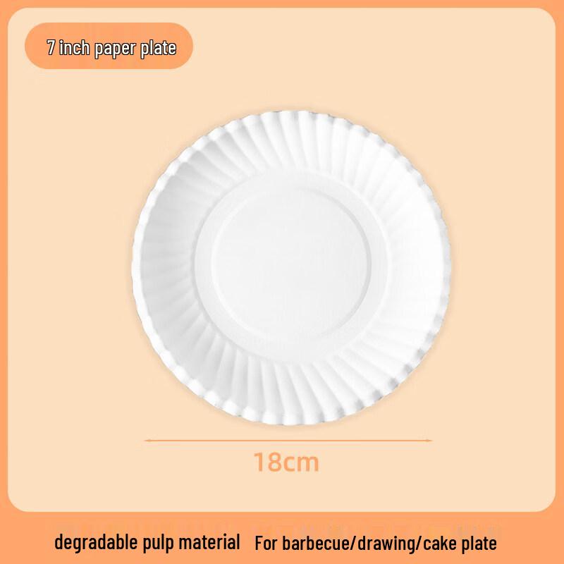 Disposable Birthday Cake Plates
