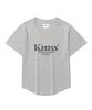Kimseupeulesikoteunmakes Kims Bam Logo Dot Tee Gray
