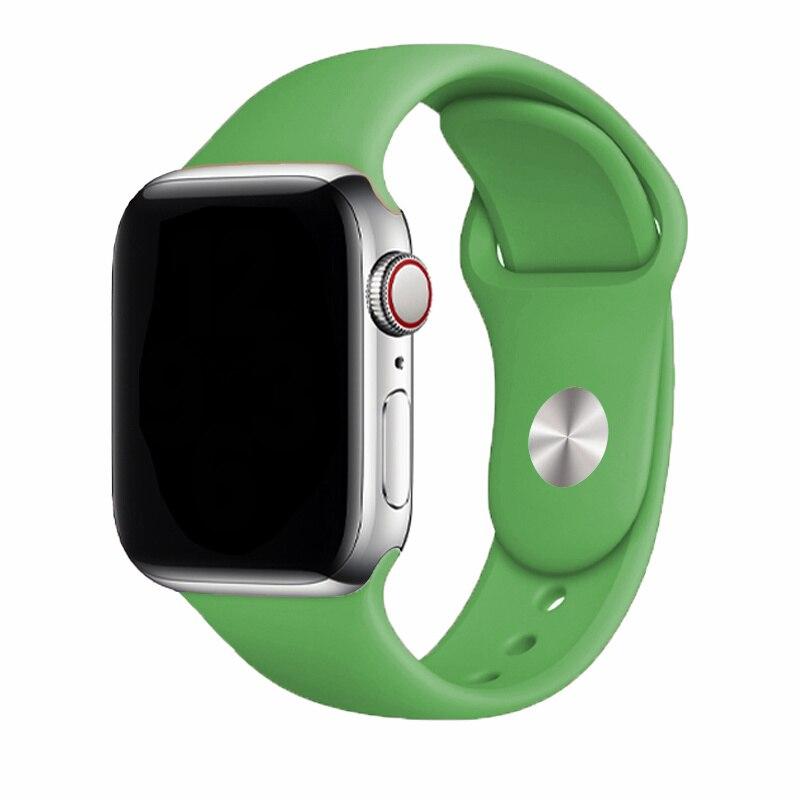 Silikonový řemínek pro řemínek Apple Watch 44 mm 49 mm 45 mm 41 mm 40 mm 42 mm 38 mm náramek iwatch série 9 7 se 3 4 5 6 8 Pásek Ultra2