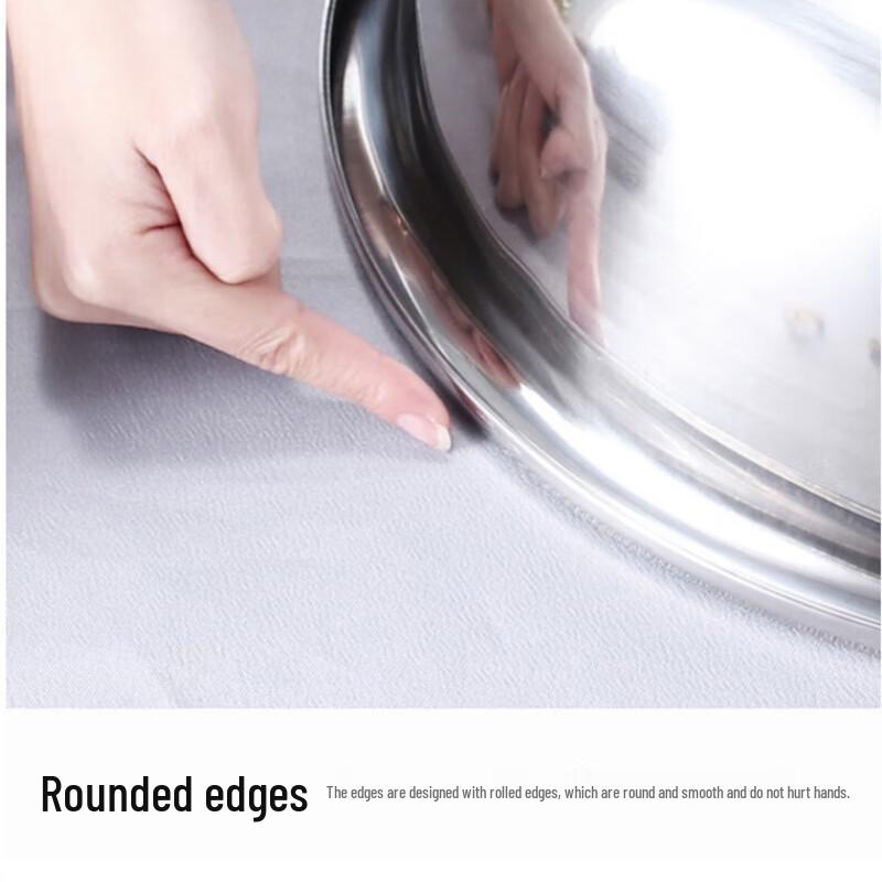Homeglen Stainless Steel Round Multi-Purpose Basin