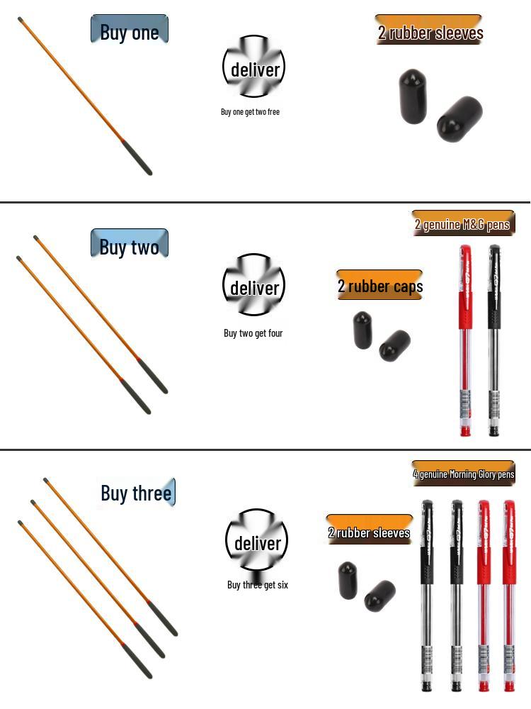 Teacher's Classroom Discipline Rod - Rattan Ruler for Educational Use