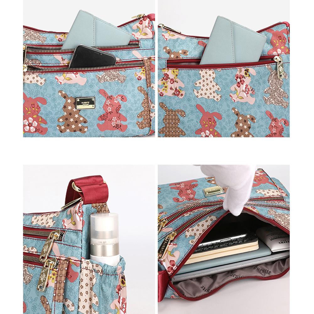 Mode fleur motif conception dames sac à bandoulière nouveau sac de voyage pour femmes de haute qualité en cuir femmes sacs de messager Bolso Mujer