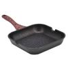 Grill Pan Aluminium For Stove Tops Non-Stick Marble Coating Aluminum Induction Steak Pan With Pour Spout