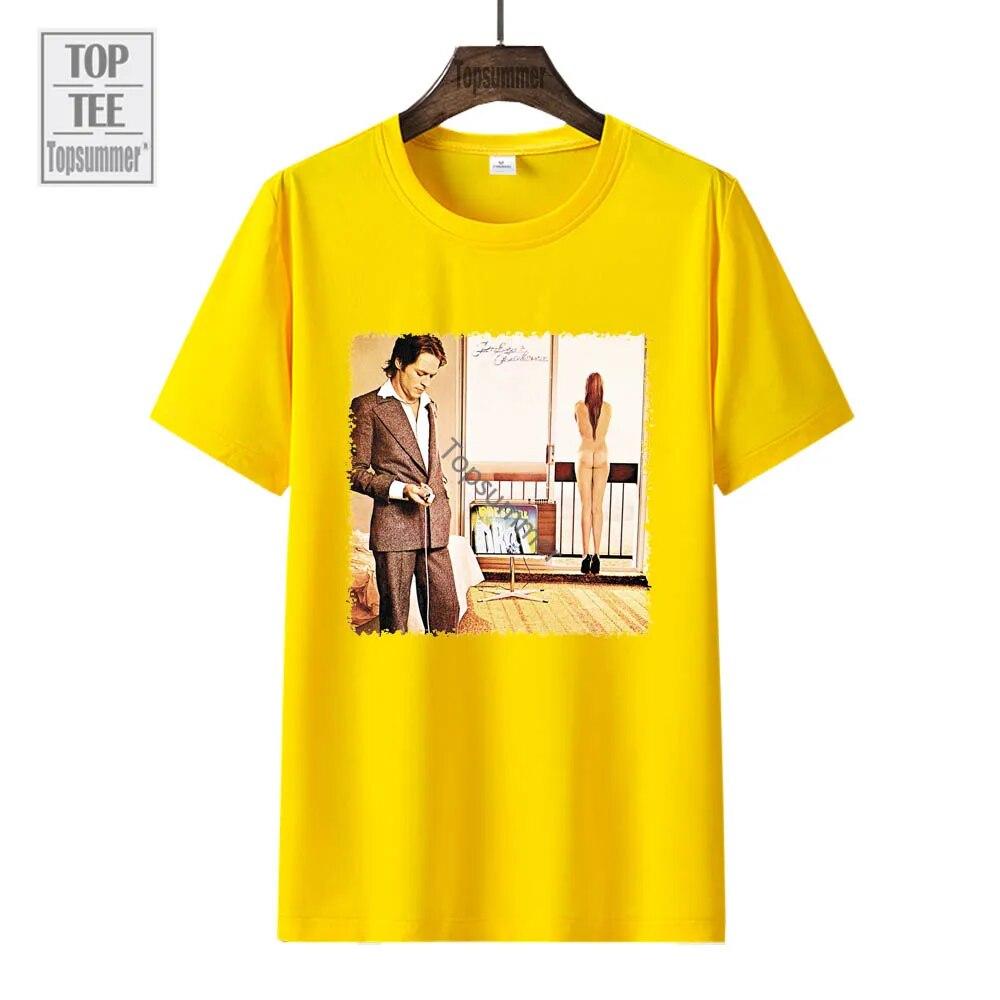 Albumové tričko Pressure Drop Robert Palmer Tour Tričko Dámské Gotický Rock Krátký Rukáv Trička Unisex Bavlněná Trička