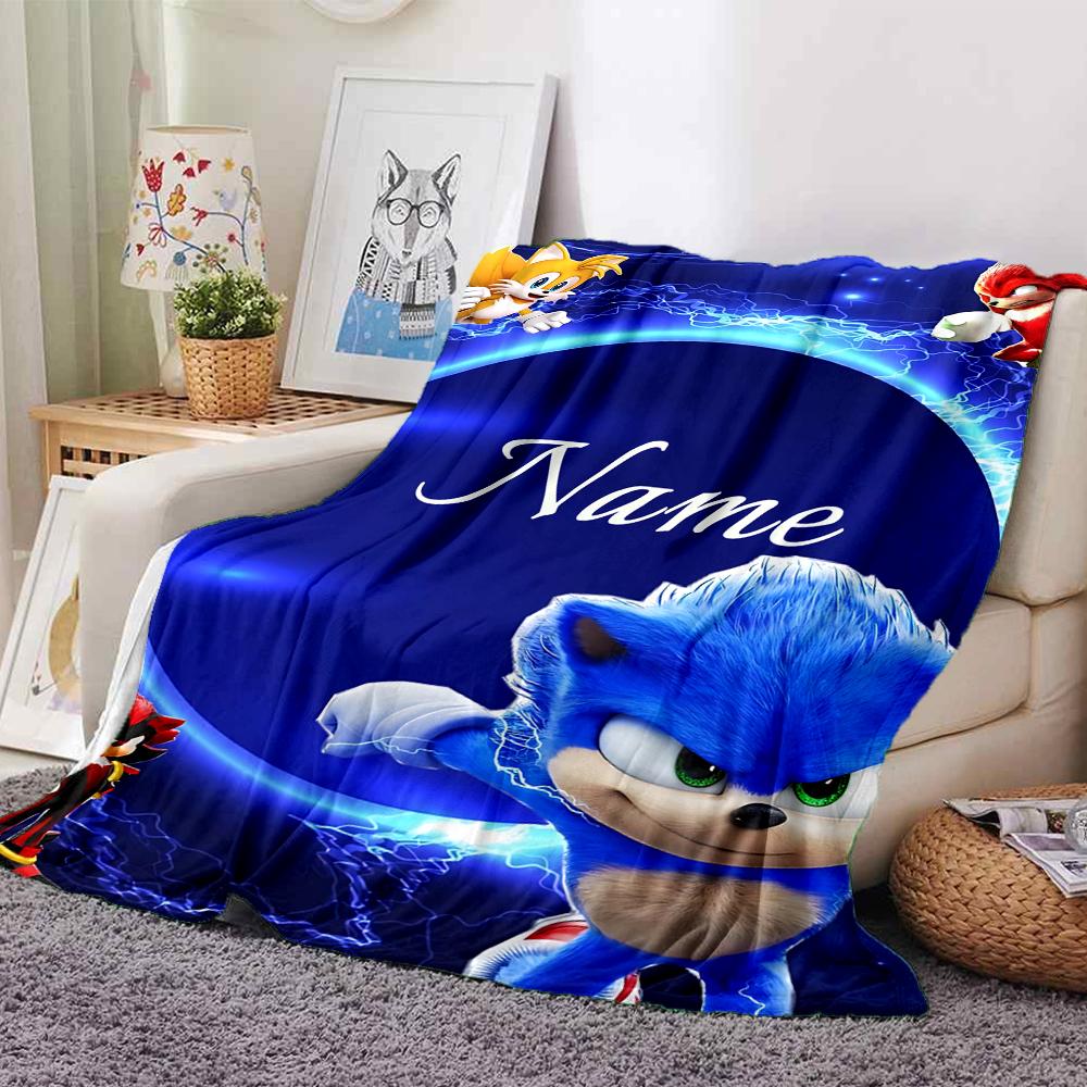 Custom Name "Shark Power: Tralalero Triala" blanket for Couch & Bed, Plush Cozy Fuzzy Blanket Super Soft & Warm Blankets for Fall and Winter. 0908123