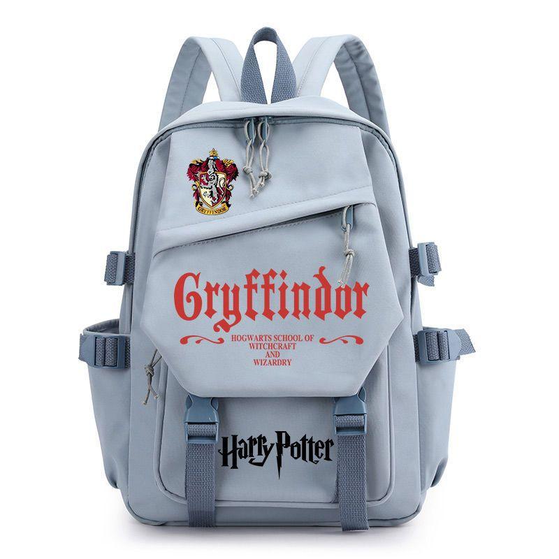 Harry Potter Peripheral School Bag Gryffindor Junior High School Student Men'S And Women'S Casual Shoulder Travel Bag