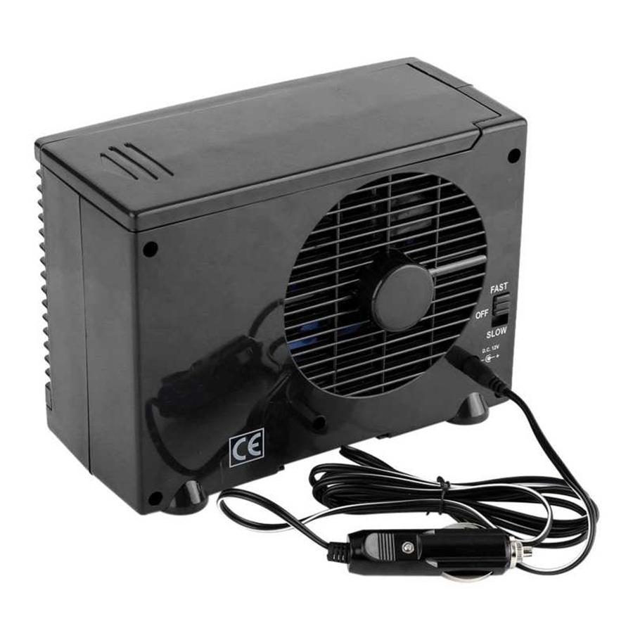 60W 24V Car Truck Summer Cooler Cooling Fan Water Air Conditioner 2 Speed Black