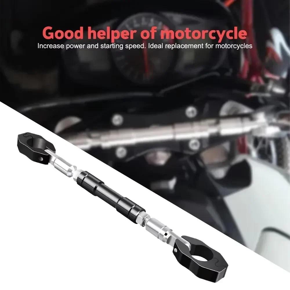 Motorcycle Balance Bar Handle Bracket Cnc Reinforced Level Crossbar Handlebar Modification Accessories Steering Wheel Strength