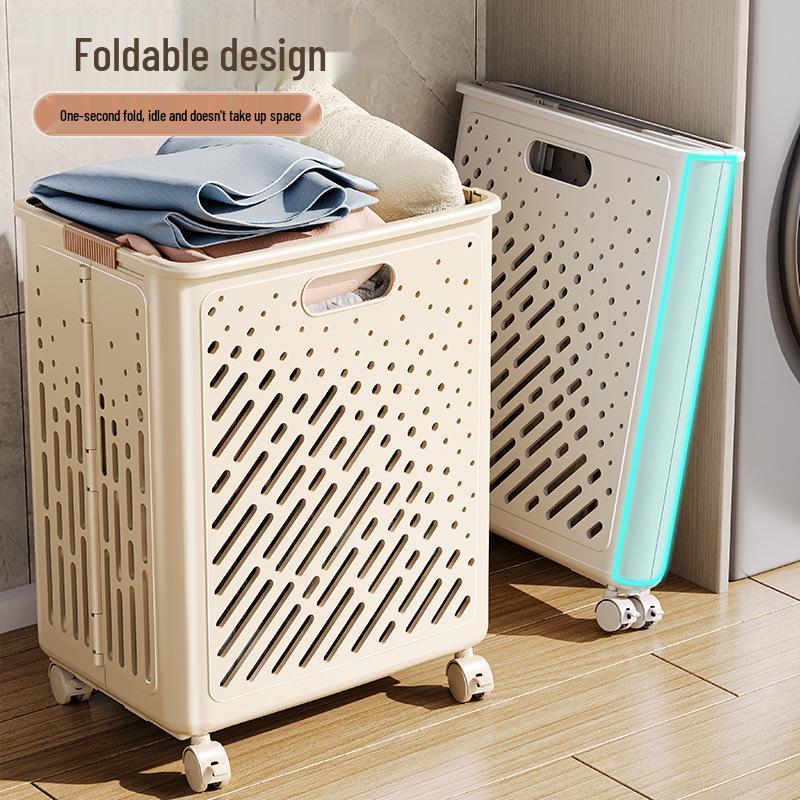 Skládací koš na prádlo s velkou kapacitou pro koupelnu a domácí použití